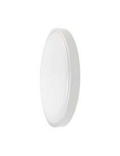 V-TAC 24W LED Плафон Кръг Бяла Рамка 4000К IP44 - 76191 - Цена | LEDs4economy