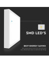 V-TAC 30W LED Плафон Квадрат Бяла Рамка 6500К IP44 - 7632 - 3