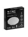 V-TAC 20W-40W-20W LED Плафон С Дистанционно 3в1 Диаманд Ф350 - 2114931 - 3