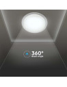 V-TAC 36W-72W-36W LED Дизайнерски Плафон Дистанционно Димиращ Ринг Ф670 - 2114951 - 4