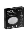 V-TAC 36W-72W-36W LED Дизайнерски Плафон Дистанционно Димиращ Ринг Ф670 - 2114951 - 9