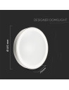 V-TAC 20W-40W-20W LED Дизайнерски Плафон Дистанционно Сменяем Сп. Борд - 2114761 - 3