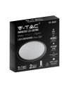 V-TAC 20W-40W-20W LED Дизайнерски Плафон Дистанционно Сменяем Сп. Ринг Ф400 - 2114741 - 5