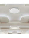 V-TAC 20W-40W-20W LED Дизайнерски Плафон Дистанционно Сменяем Сп. Ринг Ф400 - 2114741 - 6