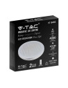 V-TAC 20W-40W-20W LED Дизайнерски Плафон Дистанционно Сменяем Сп. Вълни - 2114601 - 7