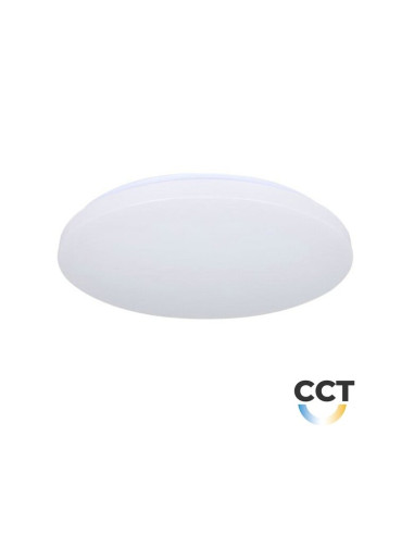 V-TAC 24W LED Плафон Мат Ф300 3 в 1 Сменяем Спектър - 217607 | 