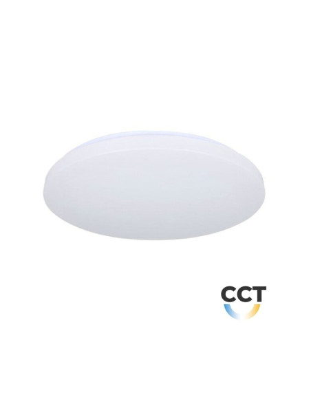 V-TAC 24W LED Плафон Мат Ф300 3 в 1 Сменяем Спектър - 217607 | 