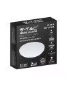 V-TAC 18W LED Плафон Мат Ф300 3000-6500 Сменяем Спектър - 217605 - 2