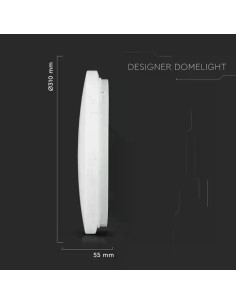 V-TAC 18W LED Плафон Звезди Ф300 3в1 Сменяем Спектър - 217604 2