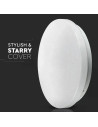V-TAC 18W LED Плафон Звезди Ф300 3в1 Сменяем Спектър - 217604 - 3