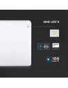 V-TAC 25W LED Плафон SAMSUNG Чип Frameless Квадрат 3000 IP44 100/W - 13959 - 4