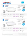 V-TAC 25W LED Плафон SAMSUNG Чип Frameless Квадрат 3000 IP44 100/W - 13959 - 12