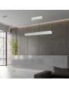 V-TAC 40W LED Linear Hanging Suspension Light : Up & Down System 3IN1 White Body - 10469 - 7