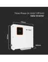 V-TAC 8kW Хибриден Инвертор Трифазен 3г. - 11375 - 3