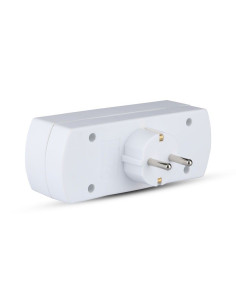 V-TAC 3 Щепсел Разклонител 10/16А 250V Бял - 8789 - Цена | LEDs4economy