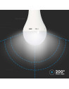 V-tac LED Крушка - 9W E27 A60 Пластик Аварийна 4000К 7010 - 5
