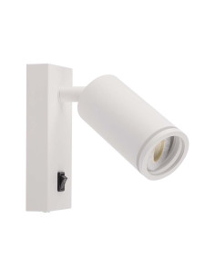 V-TAC GU10 Стенен Хотел Аплик Бял - 10295 - Цена | LEDs4economy