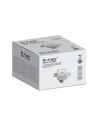 V-TAC GU10 Гипсова Отливка Кръг Бяла - 6761 - 5