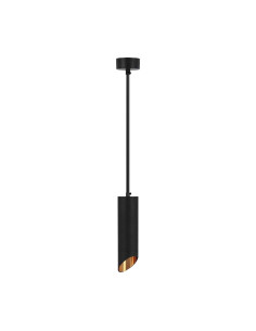 V-TAC 1xGU10 Корпус Пендел Черен D:55x300 - Цена | LEDs4economy
