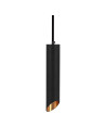 V-TAC 1xGU10 Корпус Пендел Черен D:55x300 - 3
