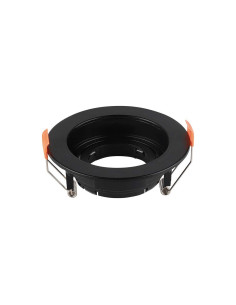 V-TAC GU10 Корпус Кръг Черен - 6659 - Цена | LEDs4economy