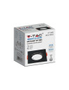 V-TAC GU10 Корпус Квадрат Черен - 6643 - 3
