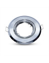 V-TAC GU10 Фитинг Кръг Хром 2бр./опаковка - 8940