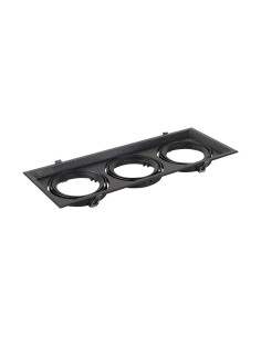 V-TAC 3xAR111 Тяло за Вграждане Релеф Черно Тяло - 35831 - Цена | LEDs4economy