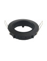 V-TAC GU10 Корпус Луна Кръг Оринтируема Черна - 8955