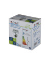V-TAC 1 x GU10 Корпус Луна Релсов Монтаж Бял - 3617 - 3