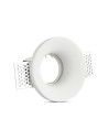 V-TAC GU10 Корпус Кръг Бял - 3697 - 9