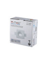 V-TAC GU10 Гипсова Отливка Квадрат Бял - 3674 - 5
