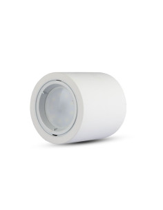 V-TAC GU10 Гипсова Отливка Кръг С Алуминиев Ринг Бял - 3667 - Цена | LEDs4economy 2