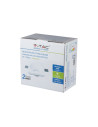 V-TAC GU10 Гипсова Отливка Квадрат Бял - 3653 - 2