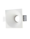 V-TAC GU10 Гипсова Отливка Квадрат Бял - 3653 - 16