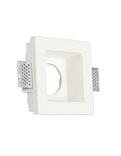V-TAC GU10 Гипсова Отливка Квадрат Бял - 3649 - Цена | LEDs4economy 2