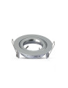 V-TAC GU10 Корпус Луна Кръг Сребристро Сива - 3647
