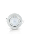 V-TAC GU10 Корпус Луна Кръг Сребристро Сива - 3647 - 9