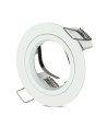 V-TAC GU10 Корпус Луна Кръг Бяла - 3642