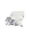 V-TAC GU10 Гипсова Отливка Квадрат Бял - 3641 - 3