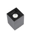 V-TAC GU10 Корпус Луна Външен Монтаж Квадрат Черeн - 3631 - 10