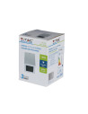 V-TAC GU10 Корпус Луна Външен Монтаж Квадрат Бял - 3630 - 7