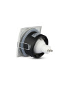 V-TAC GU10 Корпус Луна Квадрат Мат Бяла - 3615 - 5