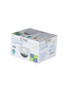 V-TAC GU10 Корпус Луна Квадрат Мат Бяла - 3615 - 6