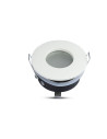 V-TAC GU10 Корпус Луна Кръг Мат ф84 Бяла - 3613