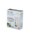 V-TAC 1*GU10 Корпус Луна Квадрат Алуминий - 3606 - 2