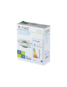 V-TAC 1*GU10 Корпус Луна Квадрат Бяла - 3605 - 7