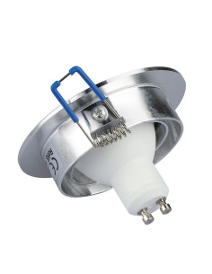 V-TAC 1*GU10 Корпус Луна Кръг Алуминий - 3600 - Цена | LEDs4economy