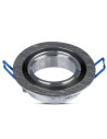 V-TAC 1*GU10 Корпус Луна Кръг Алуминий - 3600 - 7