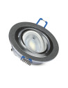 V-TAC 1*GU10 Корпус Луна Кръг Алуминий - 3600 - 10